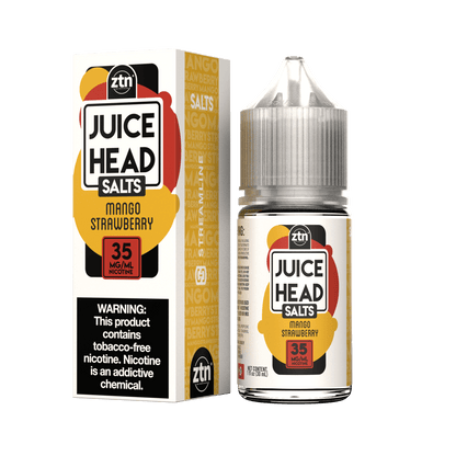Juice Head Salt Series E-Liquid | 30mL | 35mg | Salt Nic | Mango Strawberry with packaging