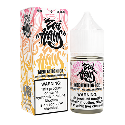 Zen Haus Salt Series E-Liquid | 30mL | (Salt Nic) | Meditation Ice with packaging