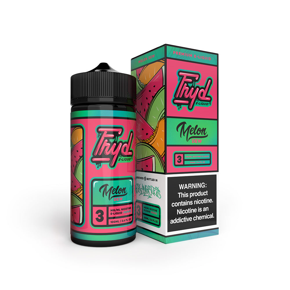 FRYD Series E-Liquid 100mL | Melon Dew with packaging