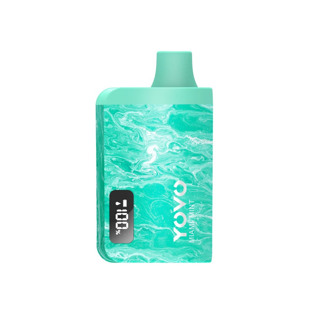 Yovo JB8000 Disposable | 8000 Puffs |  12mL | 50Mg | MOQ 5 | Miami Mint