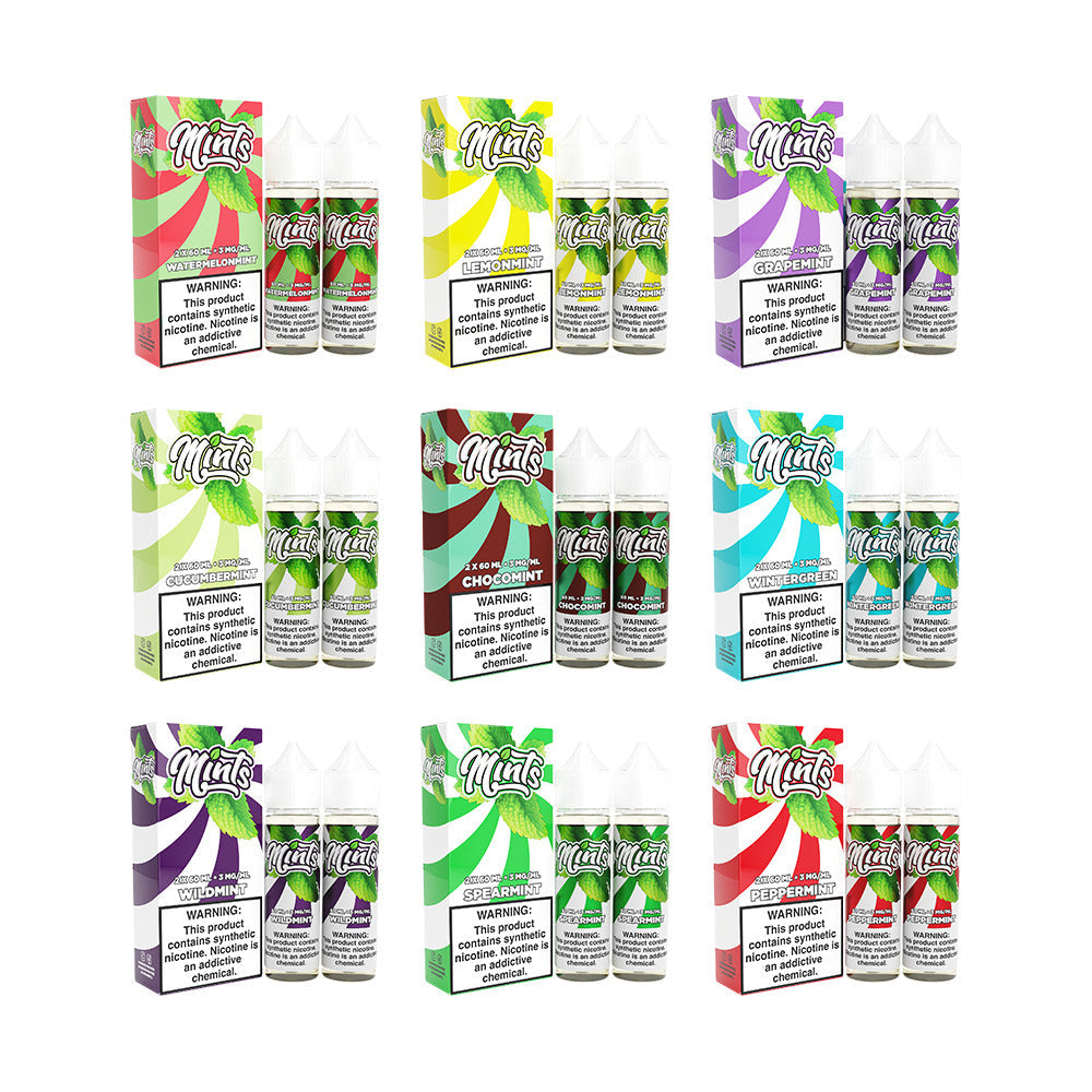 Mints Series E-Liquid x2-60mL | Group Photo