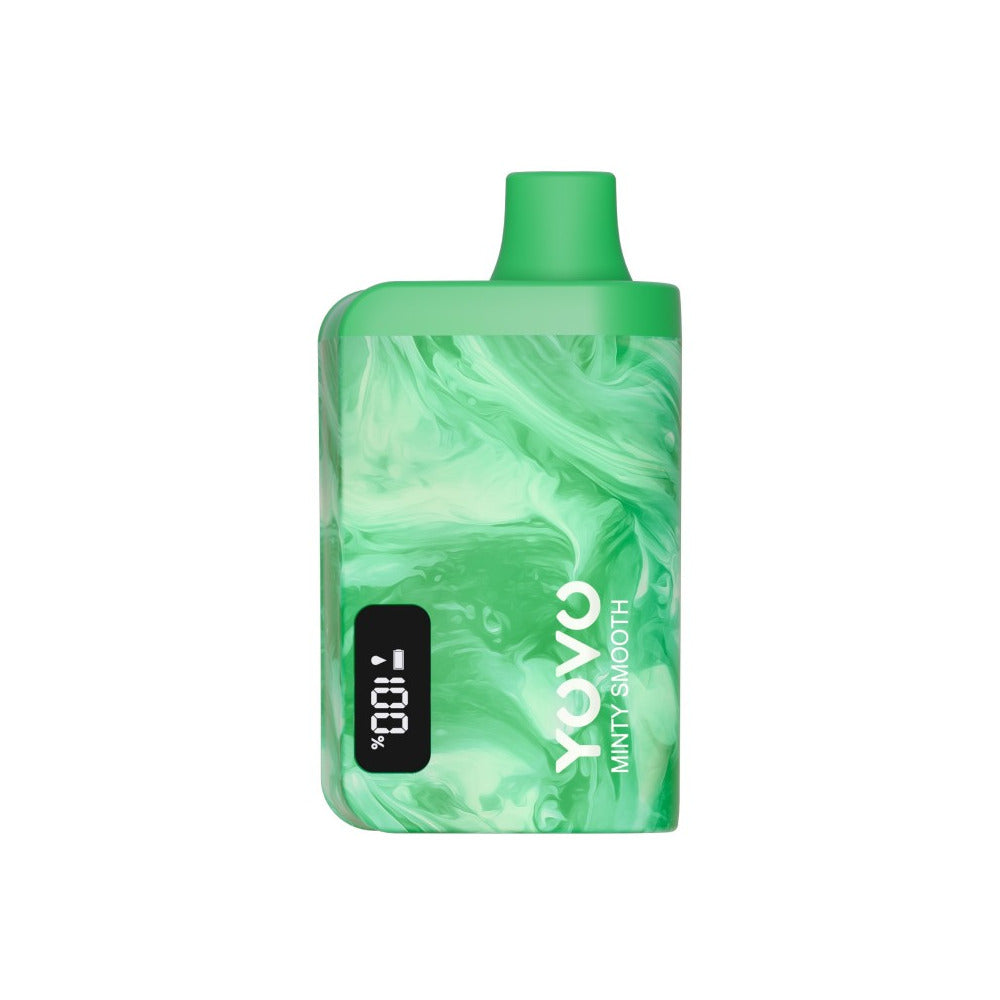 Yovo JB8000 Disposable | 8000 Puffs |  12mL | 50Mg | MOQ 5 | Minty Smooth