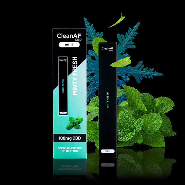 CleanAF CBD Mini Disposable | 100mg