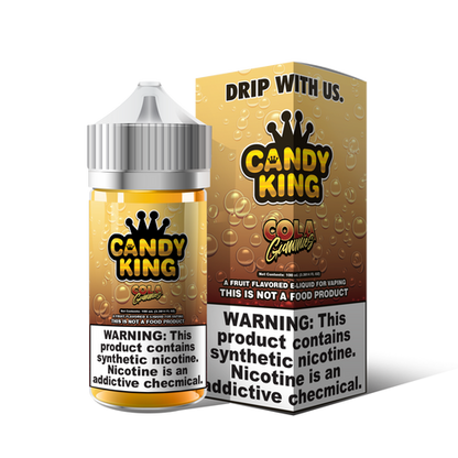 Candy King Series E-Liquid | 100mL |  0mg | Freebase | Cola Gummies with Packaging