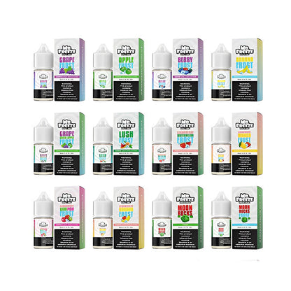 Mr. Freeze TFN Salt Series E-Liquid | 30mL | Salt Nic | Group Photo with packaging