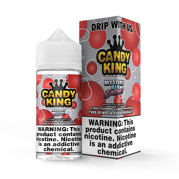 Candy King Series E-Liquid 100mL (Freebase) | Mystery Air Balloons with packaging