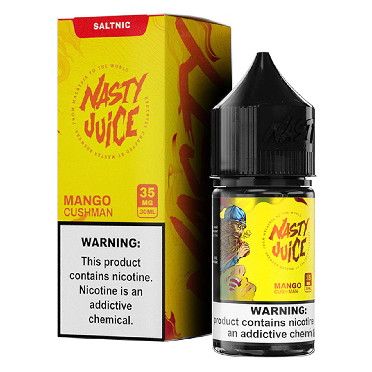 Nasty Juice Salt Series E-Liquid 30mL (Salt Nic) | Cushman with Packaging