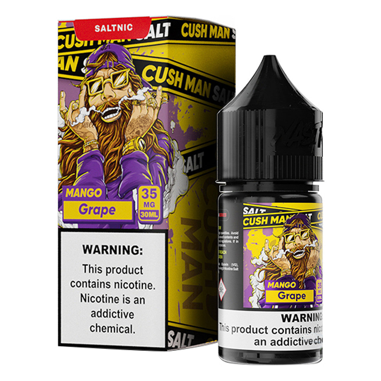 Nasty Juice Salt Series E-Liquid 30mL (Salt Nic) | Cushman Grape with Packaging