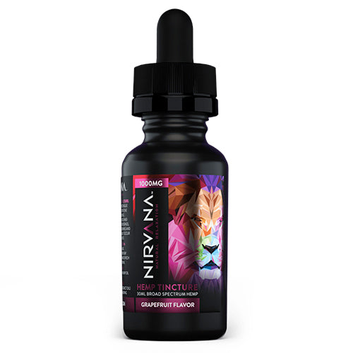 Nirvana Broad Specturm CBD Tinctures 2500mg (30mL) | Grapefruit