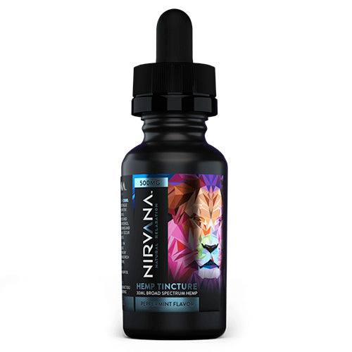 Nirvana Broad Specturm CBD Tinctures 2500mg (30mL) | Peppermint