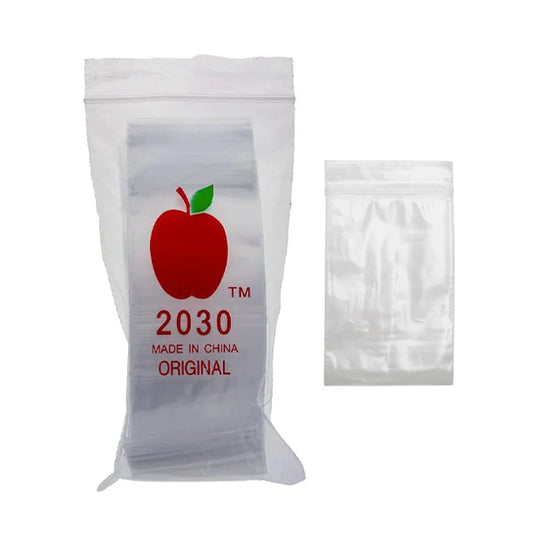 Non branded (Accessories)(1-Pack 100ct) BG5 Medium Apple Baggies – Size 2030