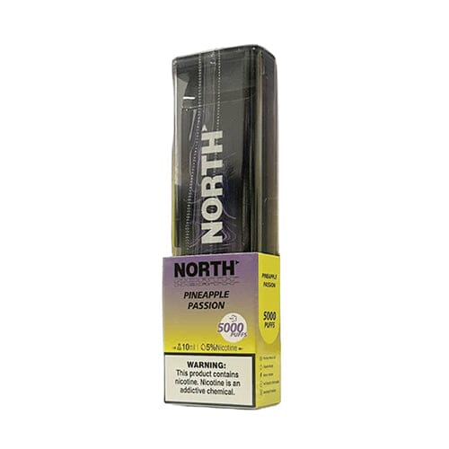 North Disposable 5000 Puffs 10mL 50mg | MOQ 10 | Pineapple Passion with Packaging