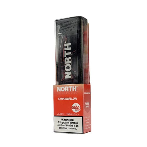 North Disposable 5000 Puffs 10mL 50mg | MOQ 10 | Strawmelon with Packaging