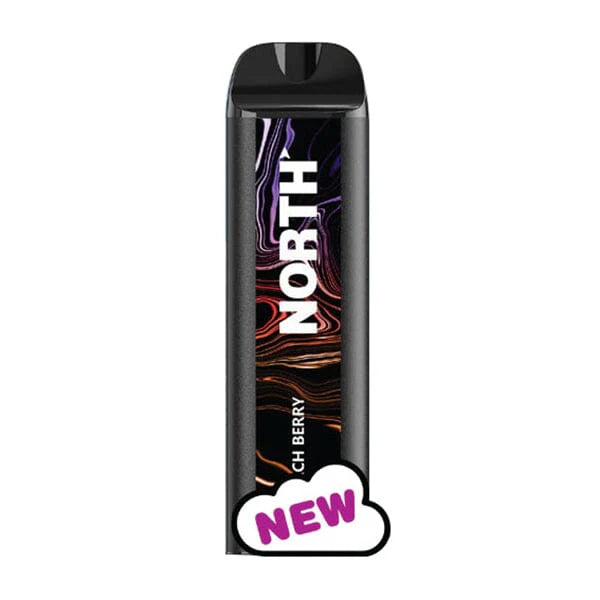 North Disposable | 5000 Puffs | 10mL | 50mg | MOQ 10 | Peach Berry 