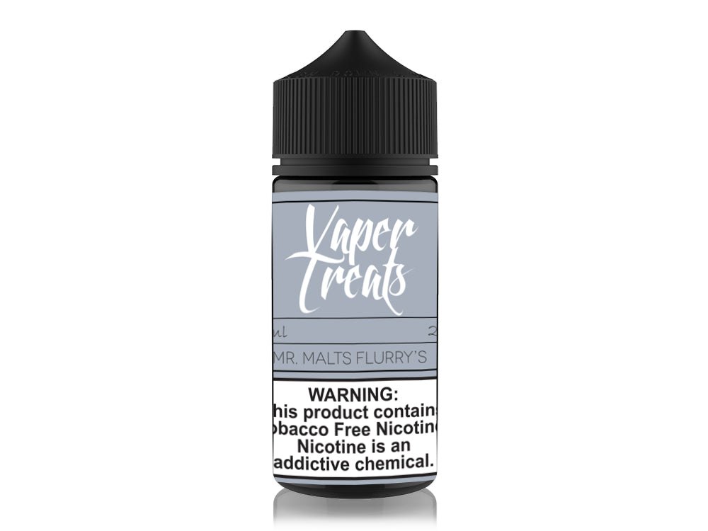 Vaper Treats Series E-Liquid 100mL | Mr. Malts Flurry Bottle