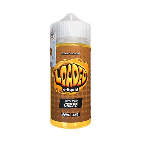 Loaded Series E-Liquid 100mL (Freebase) Nutty Choco Crepe