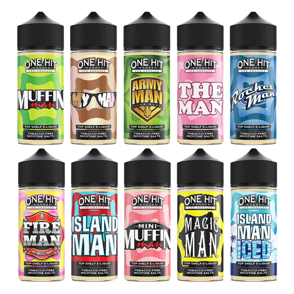 One Hit Wonder TFN Series E-Liquid 100mL (Freebase) | Group Photo