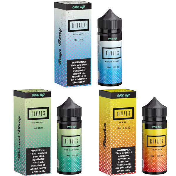 One Up TFN E-Liquid 100mL (Freebase) | Rivals Series Group Photo