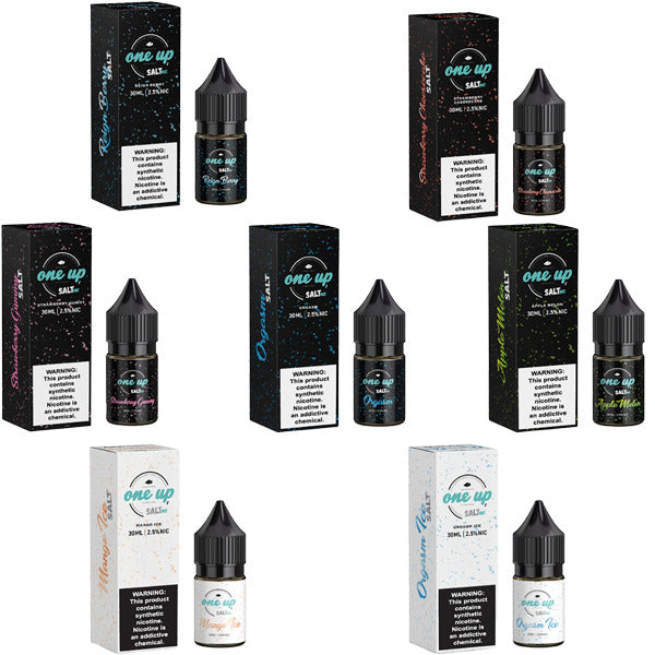 One Up TFN Salt Series E-Liquid 30mL (Salt Nic) | Group Photo