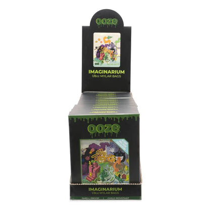 Ooze Designer Series Mylar Baggies 10-Pack | 12pc Promo Display