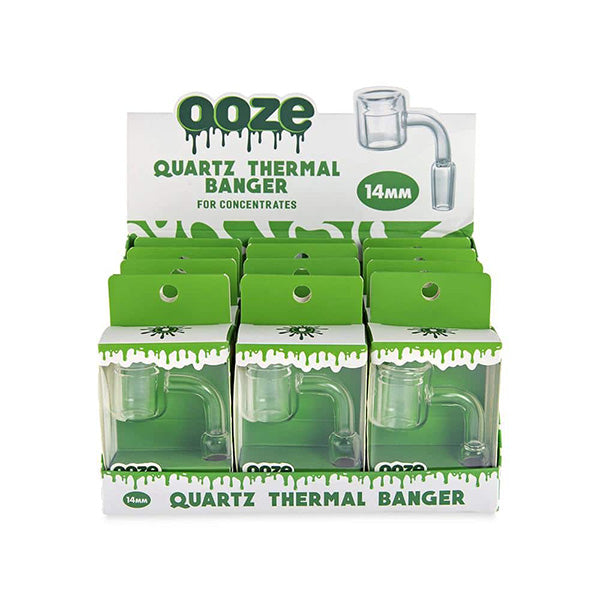Ooze Quartz Thermal Banger | Display (12-Pack)
