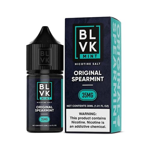 BLVK TFN Series Salt E-Liquid 30mL (Salt Nic) Salt Series - Original Spearmint Ice with Packaging