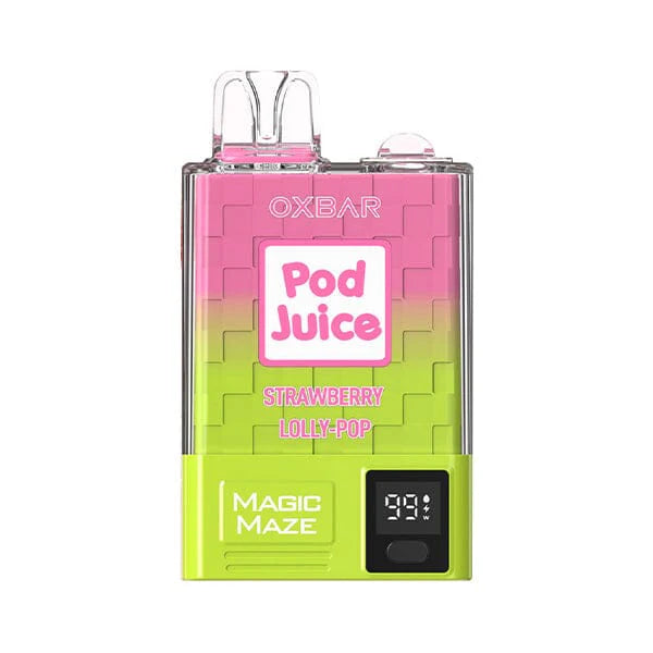 Oxbar Magic Maze Pro Disposable 10000 puffs 12mL 50mg | MOQ 10pc | Strawberry Lolly pop