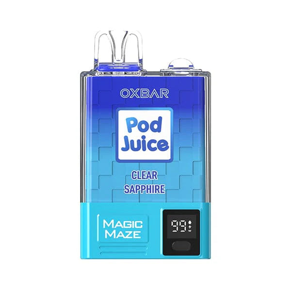 Oxbar Magic Maze Pro Disposable 10000 puffs 12mL 50mg | MOQ 10pc | Clear Sapphire