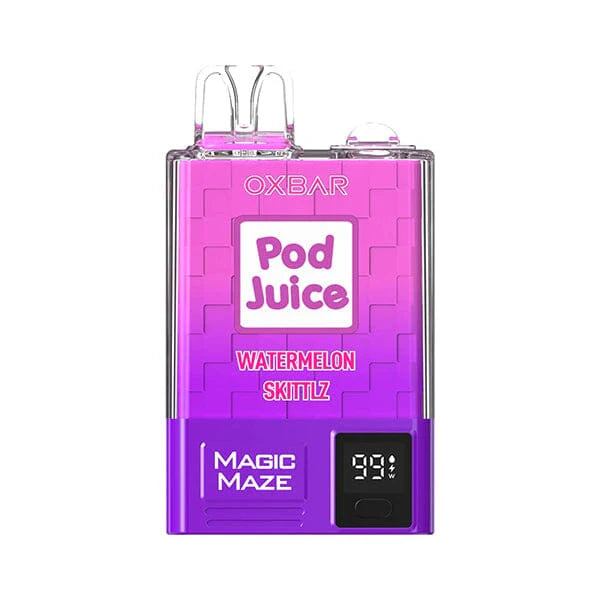 Oxbar Magic Maze Pro Disposable | 10000 puffs | 18mL | 50mg | MOQ 10pc | Watermelon Skittlz