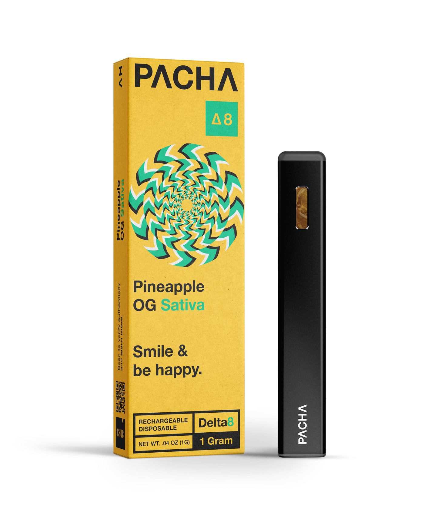 Pachamama Delta 8 Rechargeable Disposable | 1-Gram