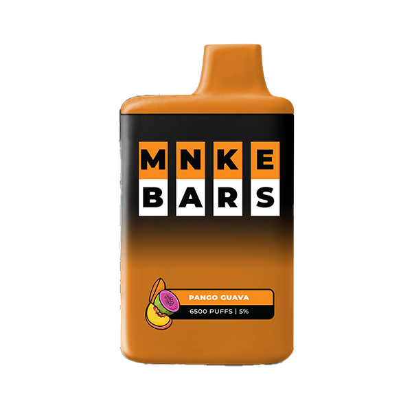 MNKE Bars Disposable 6500 Puffs 16mL 50mg | MOQ 5 | Pango Guava (Peach Mango Guava)