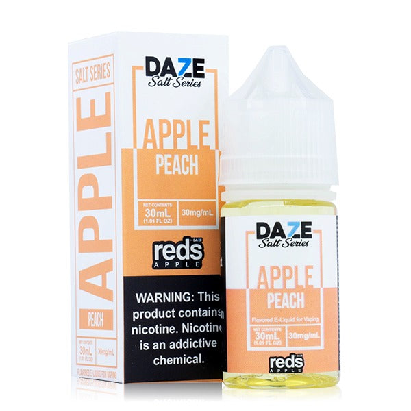 Reds Salt Series E-Liquid 30mL Salt Nic Peach with Packaging