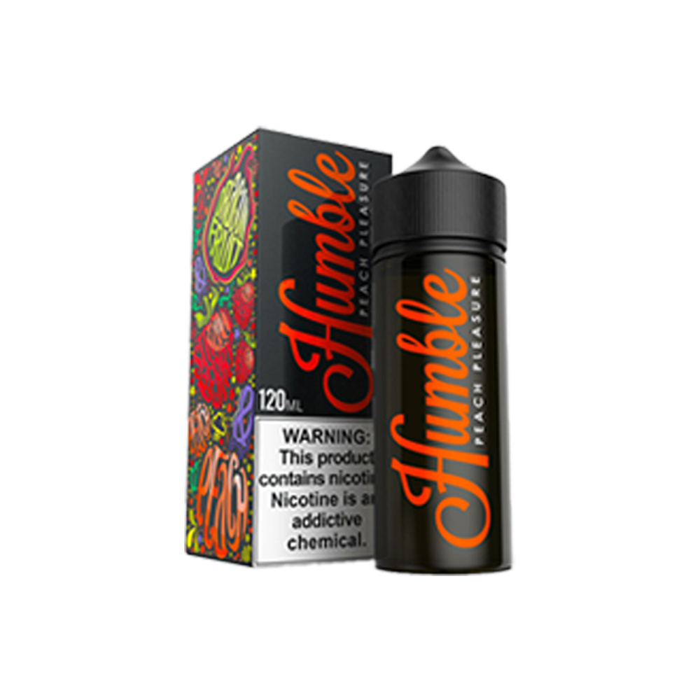 Humble TFN Series E-Liquid | 6mg | 120mL | Freebase | Peach Pleasure with packaging