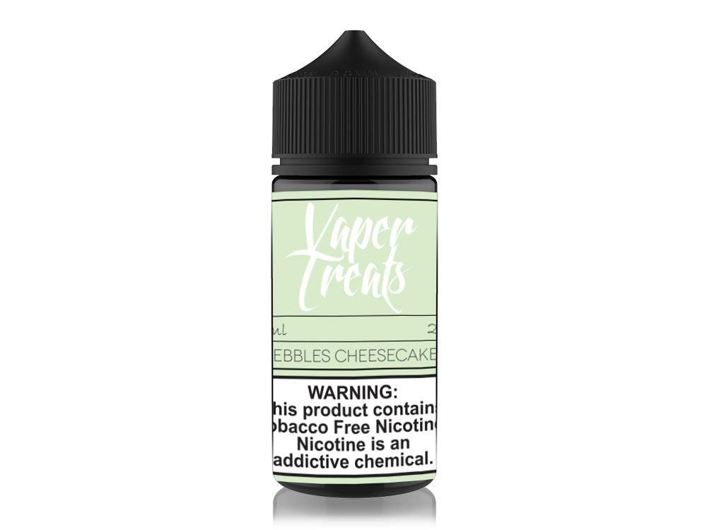 Vaper Treats Series E-Liquid 100mL | Peebles Cheesecake Bottle