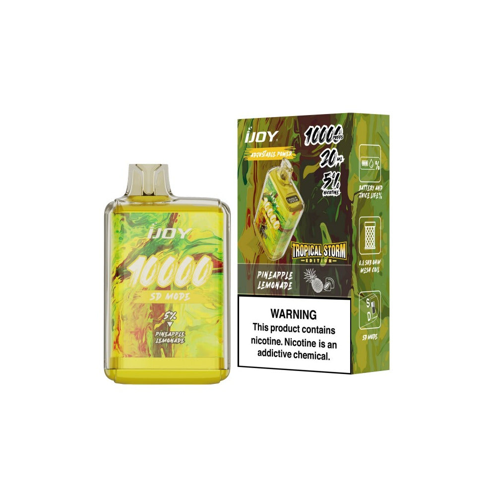 IJoy Bar SD10000 Disposable 10000 Puffs 20mL 50mg | MOQ 5 Pineapple Lemonade