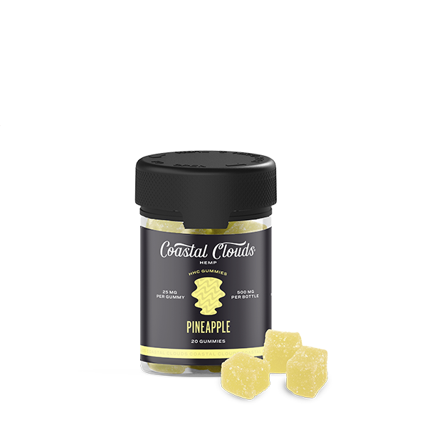 Pineapple by Coastal Clouds Hemp HHC Gummies (20ct/500mg)