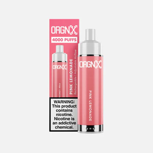 ORGNX Disposable 4000 puffs 9mL 50mg | MOQ 10 Pink Lemonade