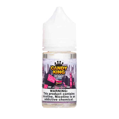 Candy King on Salt Series E-Liquid | 30mL | 50mg | Salt Nic | Pink Squares Iced