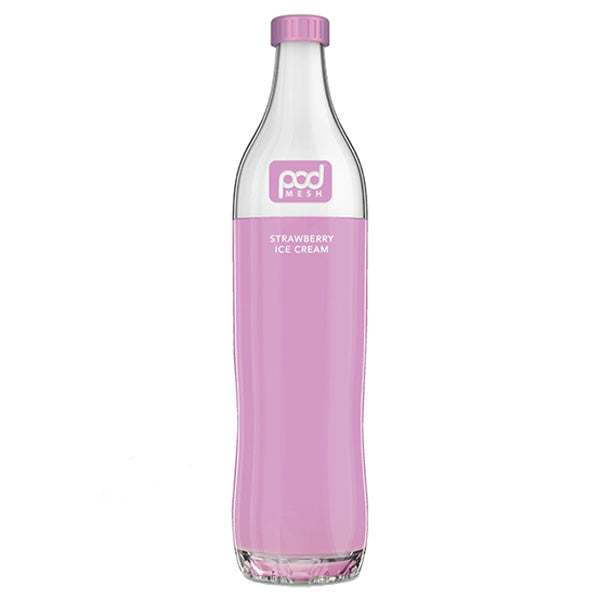 Pod Flo Disposable 4000 Puff 10mL 55mg | MOQ 10 Strawberry Ice Cream