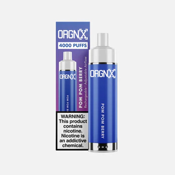 ORGNX Disposable 4000 puffs 9mL 50mg | MOQ 10 Pom Pom Berry