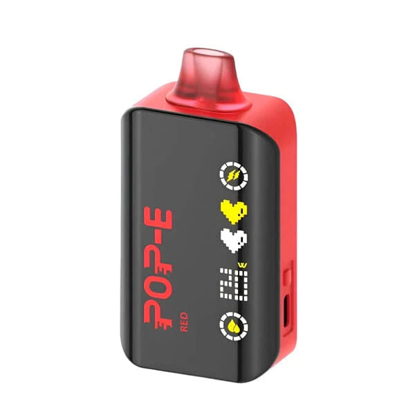 Pop-E 24K Disposable 24000 Puffs 22mL 50mg | MOQ 5 - Red