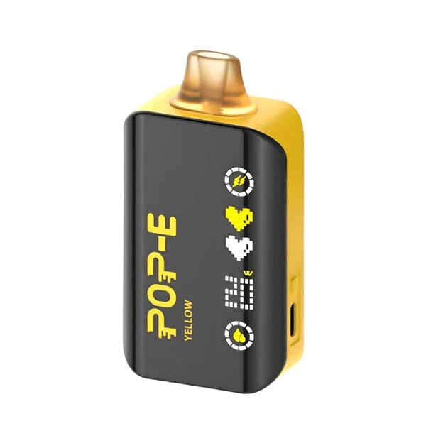 Pop-E 24K Disposable 24000 Puffs 22mL 50mg | MOQ 5 - Yellow