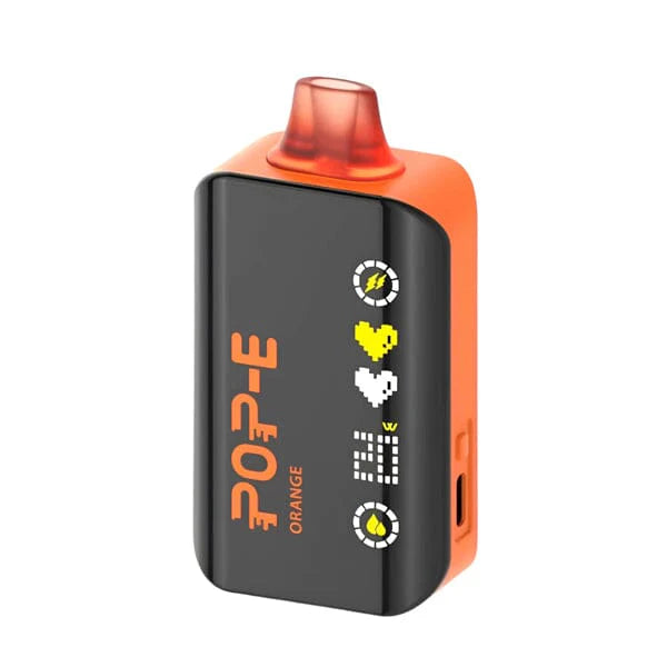 Pop-E 24K Disposable 24000 Puffs 22mL 50mg | MOQ 5 - Orange