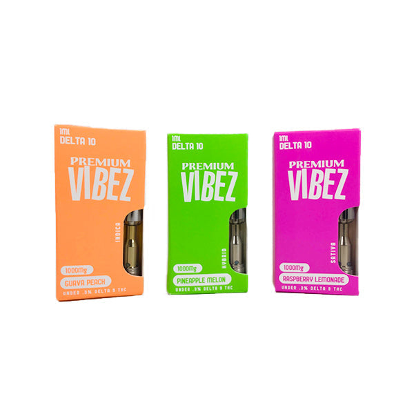 Premium Vibez Delta-10 Cartridge | 1gram