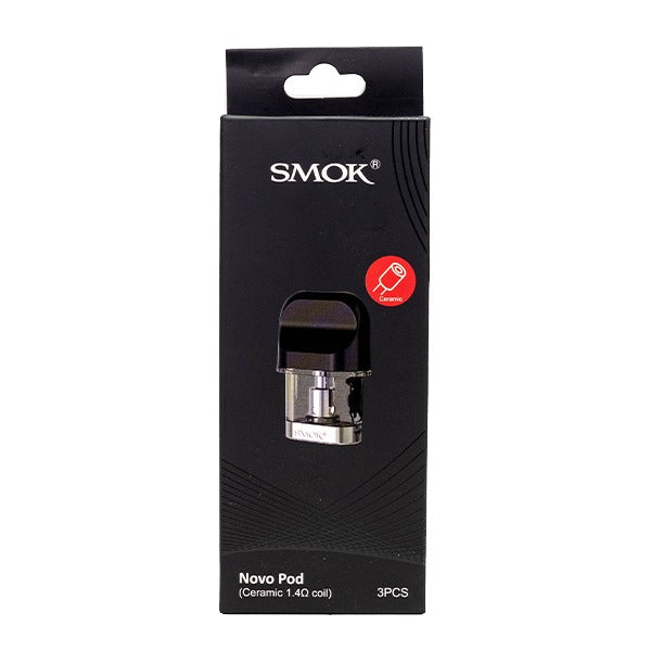 SMOK Novo Pod (3-Pack) | Ceramic Coil Pod 1.4ohm