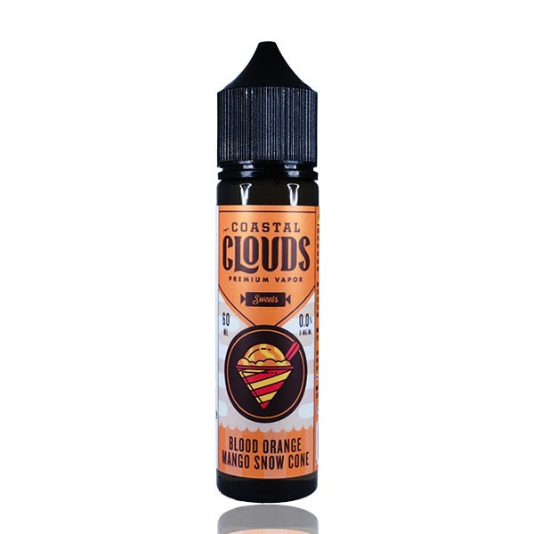 Coastal Clouds 60mL E-Liquid Series (Freebase) | Blood Orange Mango Snow coneCoastal Clouds E-Liquid Series 60mL (Freebase) Blood Orange Snow Cone