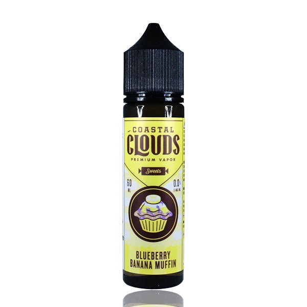 Coastal Clouds 60mL E-Liquid Series (Freebase) | Blueberry Banana Muffin