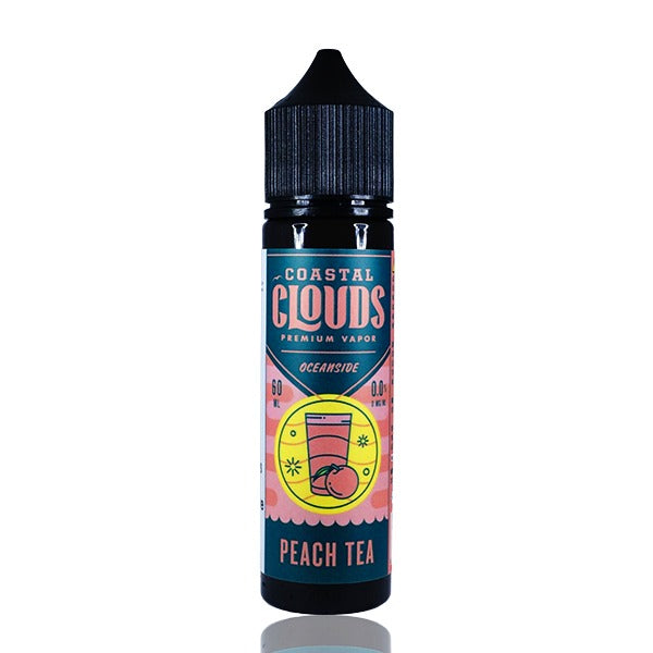 Coastal Clouds 60mL E-Liquid Series (Freebase) | Peach TeAa