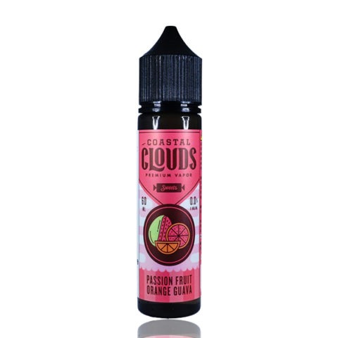 Coastal Clouds 60mL E-Liquid Series (Freebase) | Passionfruit Orange Guava