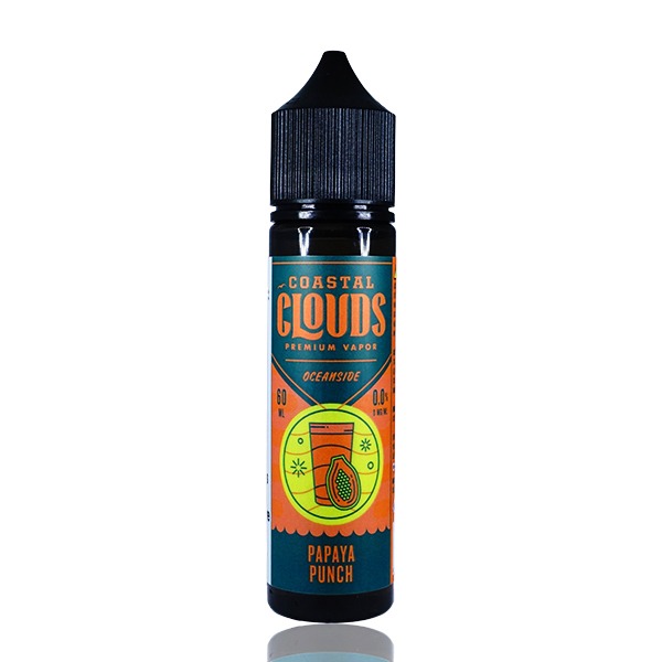 Coastal Clouds 60mL E-Liquid Series (Freebase) | Papaya Punch